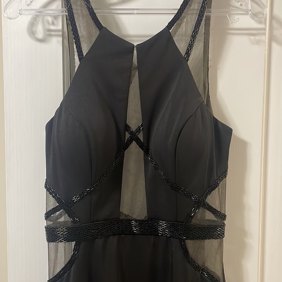 Mon Cheri dress. Worn for prom, elegant for formal event. Sz 4,fits between 2-4. - Picture 4 of 7